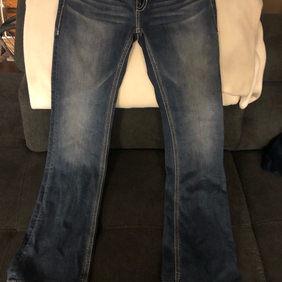 Rock and Roll Cowgirl Jeans size 27x34 - Picture 5 of 6